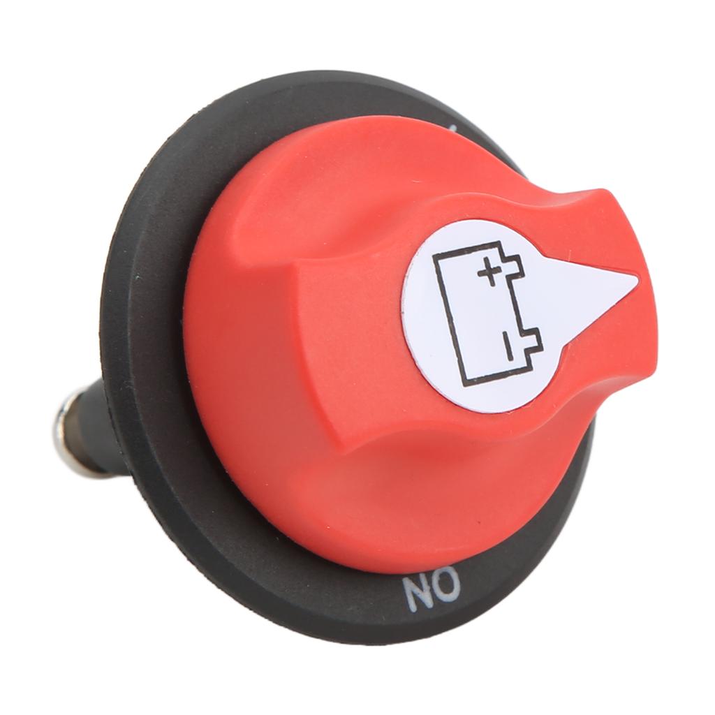 Car Battery Isolator Selector Switch Waterproof Battery Selector Master Cutoff Switch for Motorcycle