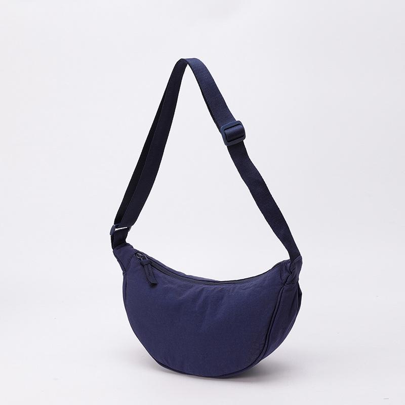 Borsa a Tracolla Piccola da Donna Versatile in Nylon - Borsa a Spalla Messenger Casual alla Moda a Forma di Raviolo