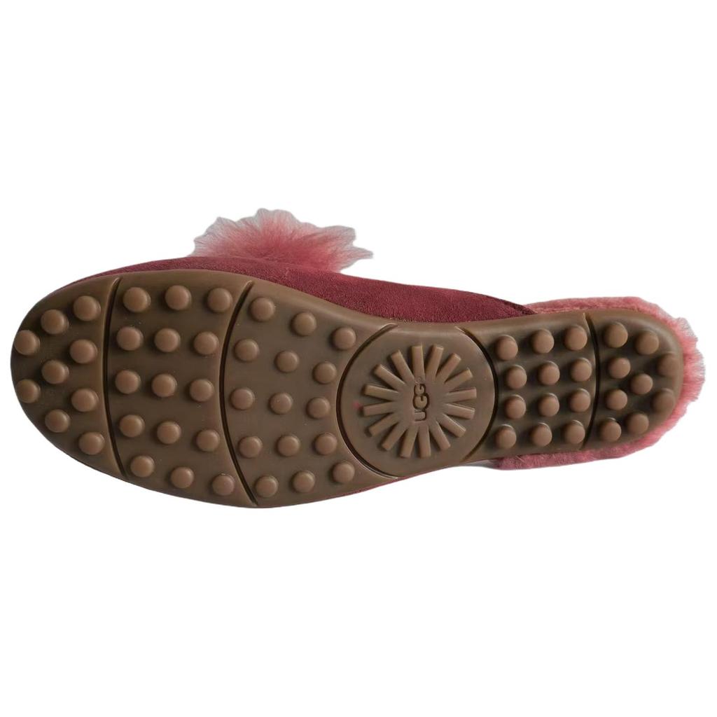 UGG Shaine Wisp Slip-On Fashion Open-Toe Slippers Unisex Slippers Red 1099946-RDWD