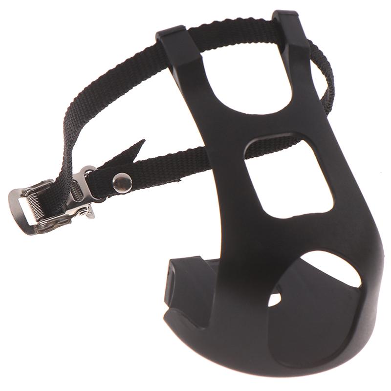 Schwarze Zehenclips Fahrradpedalriemen Sport Fitnessgeräte Zubehör