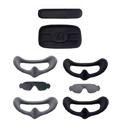 Accessoires de confort pour bandeau VR Protection faciale en éponge douce Coussinets de tête avant arrière pour lunettes Avata 2 3 Pièce de rechange