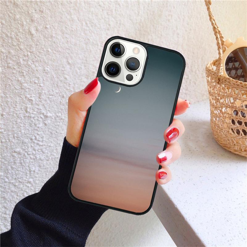 moonlight sky soft Phone Case Cover For iPhone 17 Air 16 15 14 12 13 Pro Max Plus coque Shell Fundas