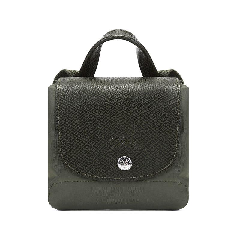 Longchamp Le Pliage Green 26 Short Handle Zipper Backpack Recycled Canvas Women Backpack Forest-Green 1699919479