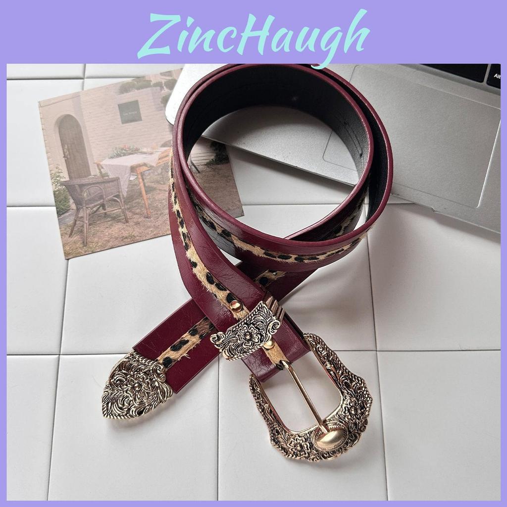 Brand Womens Pu Leather Belt With Gold Buckle For Casual Fashion And Retro Style