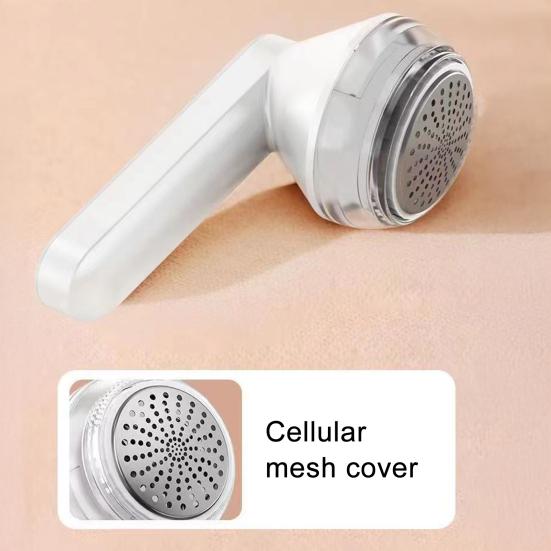 Electric Fabric Shaver USB Rechargeable 6-Leaf Blades Sweater Defuzzer Cordless Clothes Lint Remover Portable Fuzz Pills Trimmer