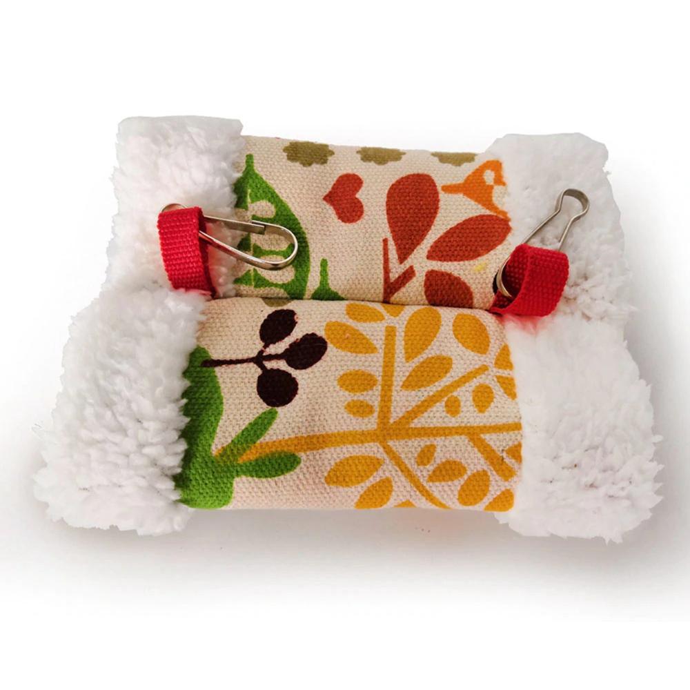 Small Animals Warm Hut Sleeping Hanging Cave Parrot Toy Tent Hammock Bird Bed