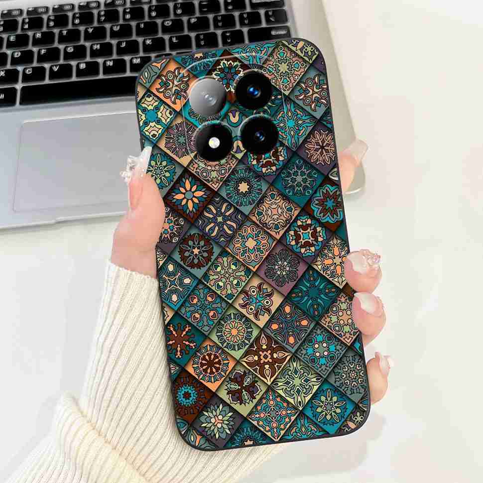 

For Xiaomi Redmi Note 14 Pro+ 5G Case Cherry Print Cute Butterfly Soft Silicone Cover For Redmi Note 14Pro Plus 5G 6.67 Bumper Note 14 Pro Plus 5G