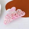 Fashionable Sophisticated And Floral Acetate Hair Claw Clip For Effortless Updos Styles And
