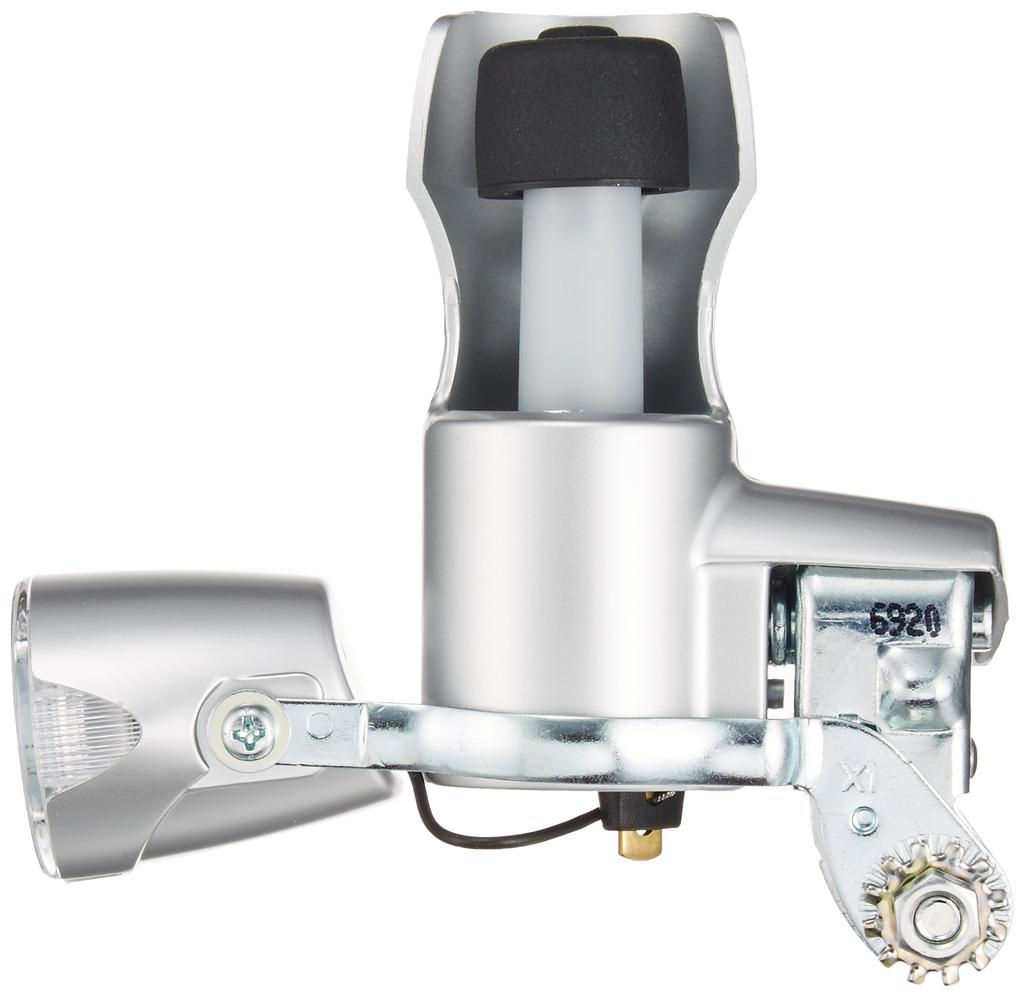 Bridgestone LED Breit Dynamo Lampe S Fahrrad F650302S Licht, Silber, BD-L31, P5975,