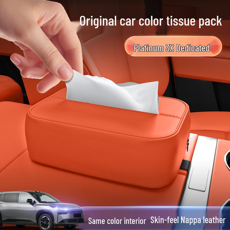 2025 BZ 3X Car Tissue Box: New Model Hanging Glove Box Accessory