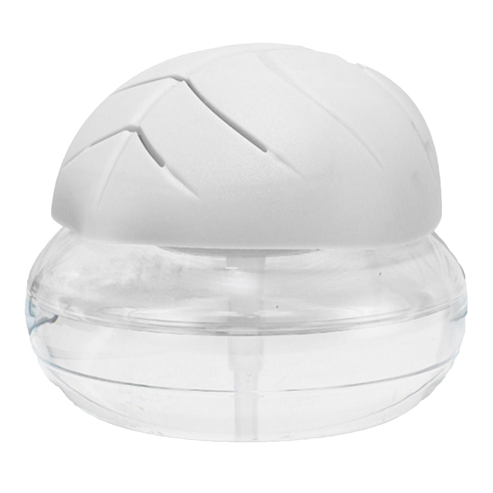 

Маленький очиститель воздуха 7-цветная светодиодная подсветка Компактный портативный очиститель воздуха для спальни, гостиной, офиса белый