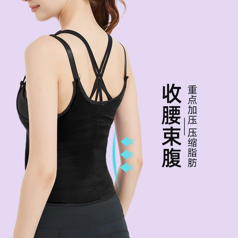 Three-breasted Zipper Corset Abdominal Belt Waist Vest Women's Breast Support Waist Shaping Underwear Shapewear