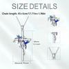 Cross Bird Pendant Earrings Necklace Jewelry Set Female Leaf Wrap Dripping Oil