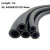 Multifunctional NBR Oil Resistant Hose ID 4 5 6 8 10 12 14mm Vacuum Hose Durable Car Fuel Hoses