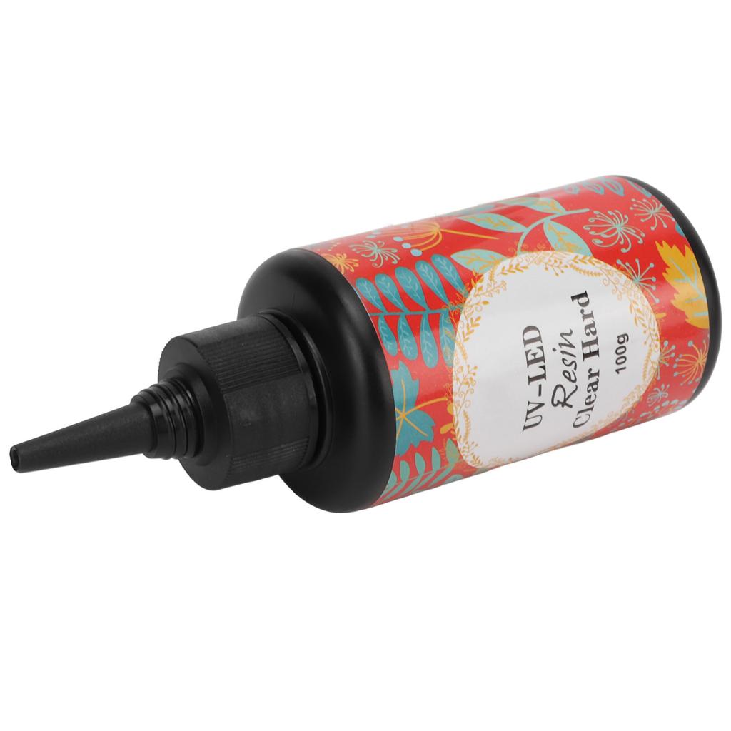 UV Glue High Transparency Anti Yellowing Epoxy Resin UV Soft Glue Fast Curing DIY UV Resin for Necklace Pendant