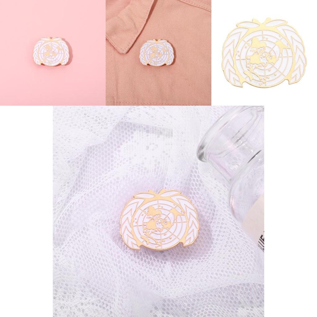 Brooch Wheat Versatile In Elegant Alloy Ideal For Commemorative And Use Decorative