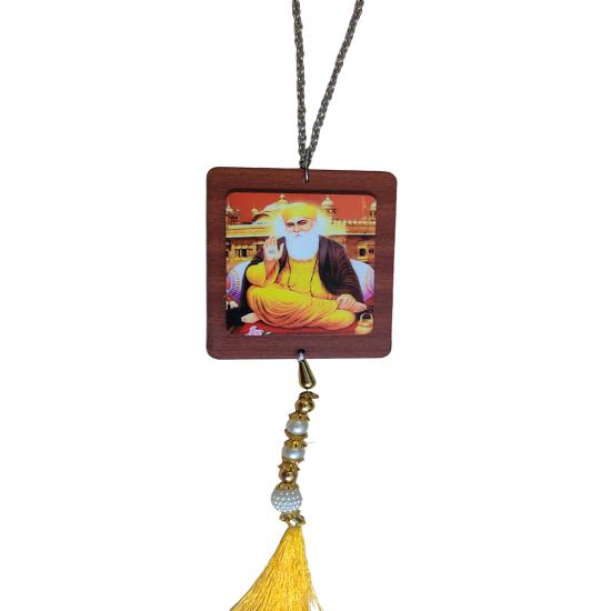 @ Indian Traditional Wooden Guru Nanak Dev Ji For Car Hanging Zr613-60%Off