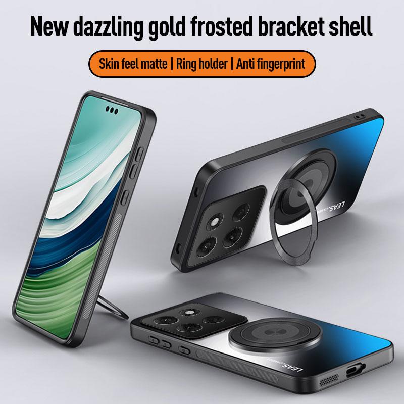 For Moto Edge 40 50 60 Stylus Fusion Pro Neo G85 G84 G14 G35 G55 G75 G15 G86 G56 Magnet Ring Stand Back Phone Case Protect Cover