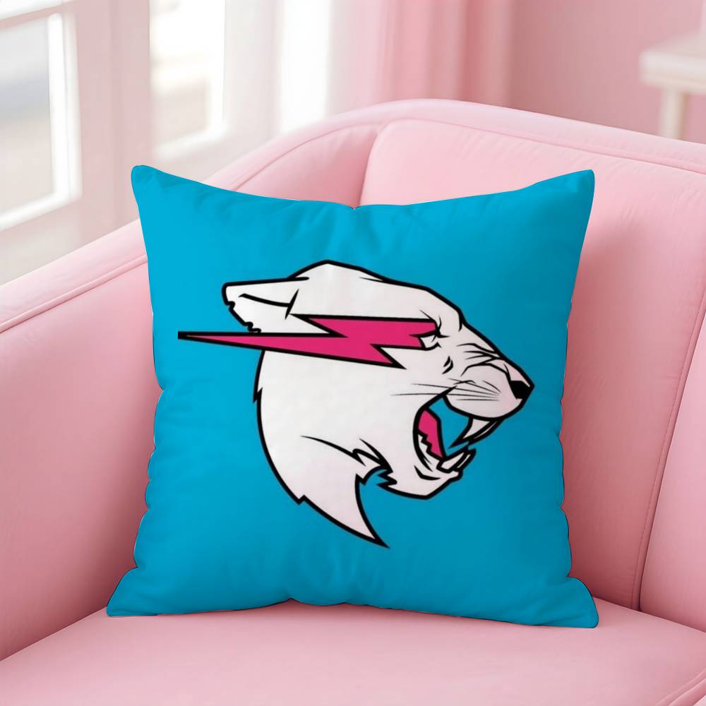 

Смешная наволочка с принтом Mr-B-Cute B-Beasts, наволочка, чехол для подушки для гостиной, дивана, декор комнаты для спальни 16x16Inch