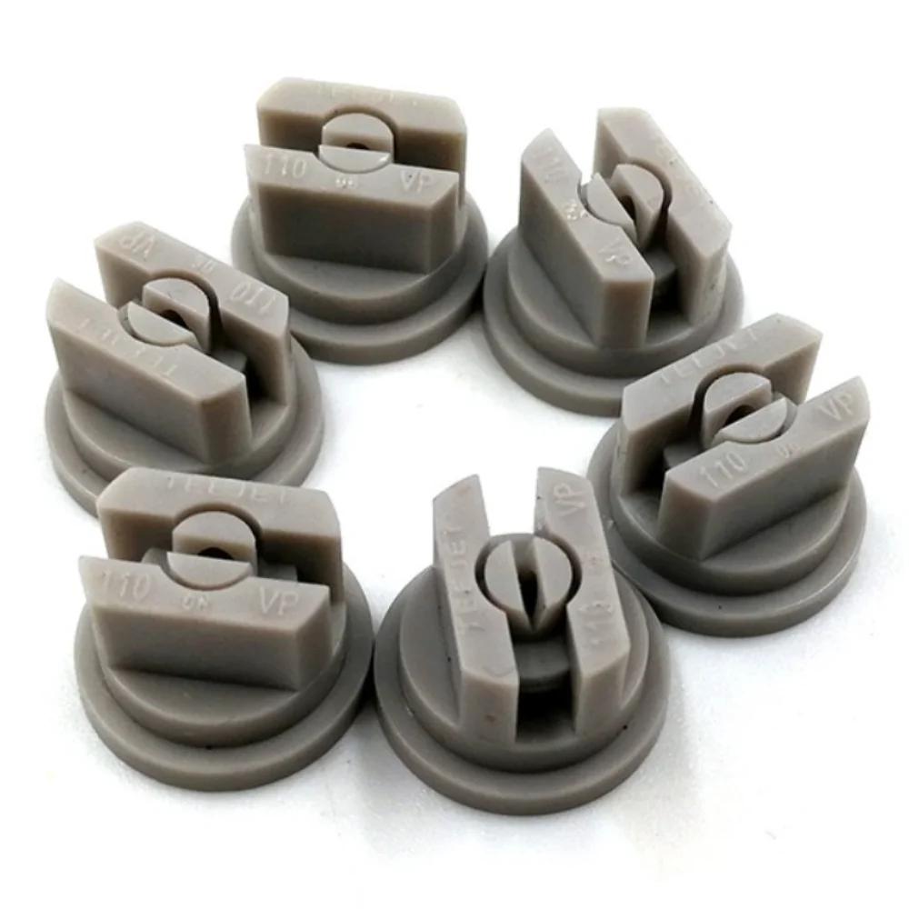 20PCS Agriculture Pesticide Spray Boom Jet Nozzle Tip High Pressure Flat Fan Shape Knapsack Sprayer Nozzle Angle110 Plastic