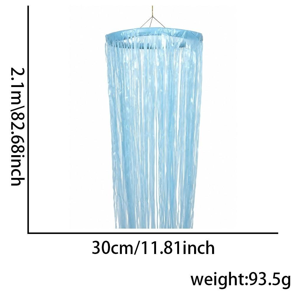 2.1m Party Ceiling Hanging Decor Tube Hanging Design Fluorescent Streamer 90s Theme Party