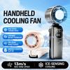 Hangable Handheld Fan 100 Speeds Desk Fan New Ice Cooling Fan  Outdoor
