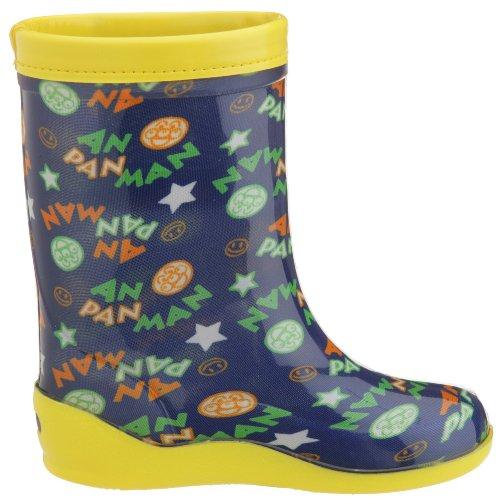 Anpanman Kids' Romp C57 Rain Boots, Made In Japan, for Boys and Girls, Sizes 13-19cm, Blue, 19.0cm, 2E