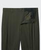 MUSINSA STANDARD Three-Puck Semi-Balloon Slacks [Dusty Khaki]