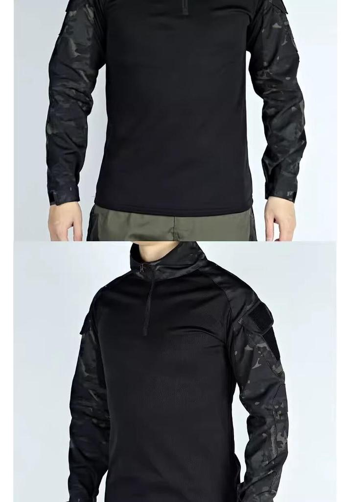 Men's Camouflage Outdoor Sports Breathable & Durable Combat T-shirt