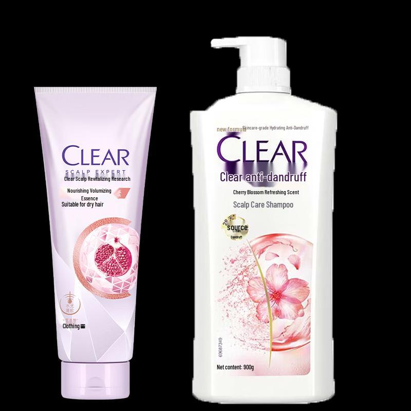 Clear Shampoo Anti-Dandruff & Volumizing Essence Duo