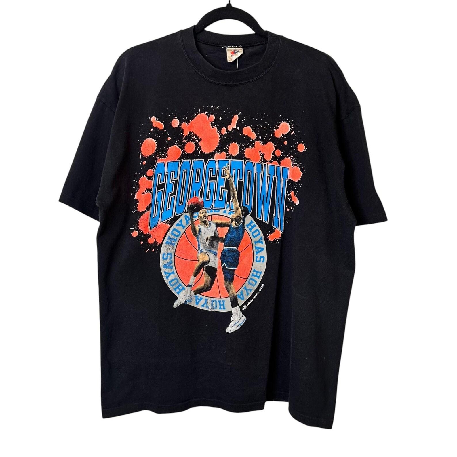 90s Georgetown Hoyas T shirt Sz L A3865 S