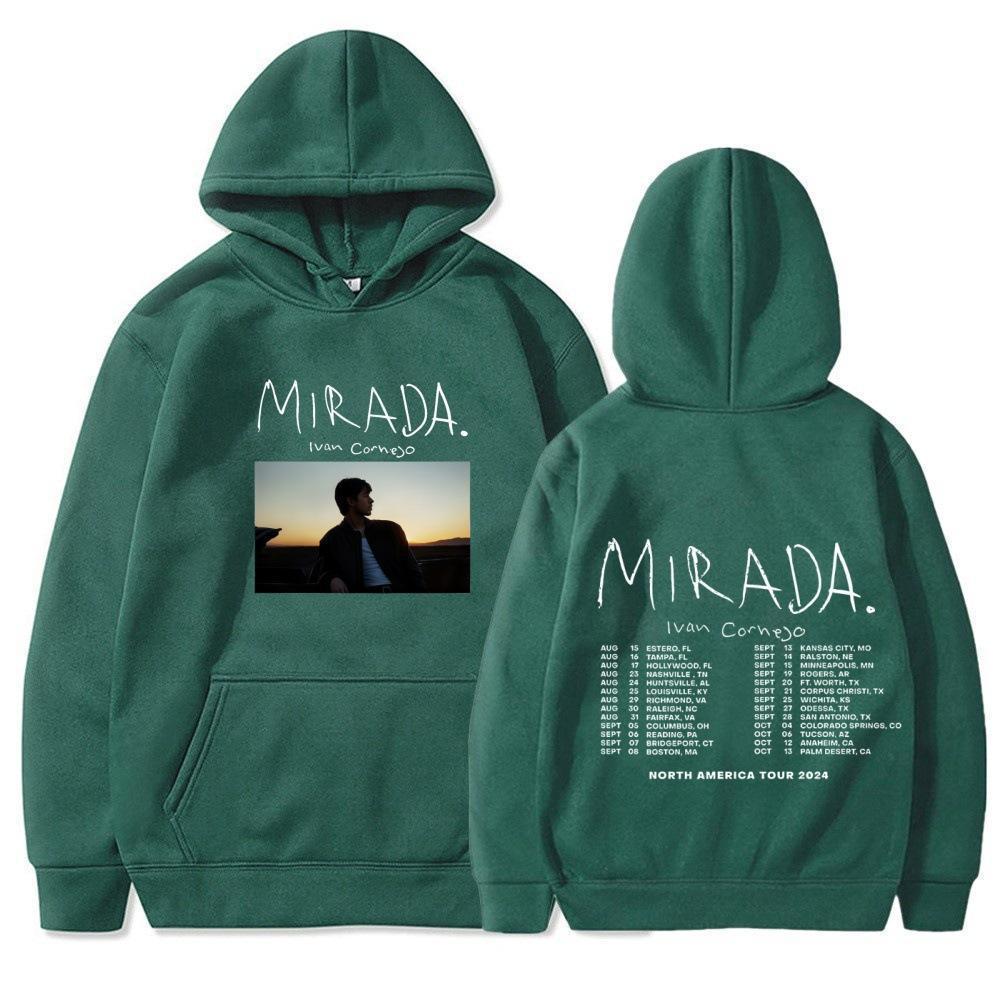 Men's 2026 Spring/Autumn Retro Trendy Hooded Pullover Sweatshirt - Loose High Street Style