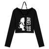 Fashion Women's T-shirts Long Sleeve Girls Y2K T-shirts Casual Leisure Street Wear Sexy Tees