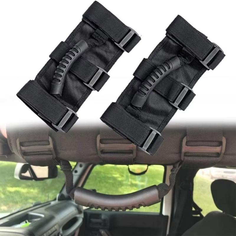 Quick Install Vehicle Ceiling Assist Handle Strong Tear Resistant Oxford Designs Overhead Support Grip for Automotive