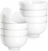White Porcelain Salad Bowls Set of 8 Pieces 300 Ml Bowls