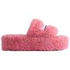 Balenciaga Women's Furry Slides 'Sweet Pink' 762826W2DO15596