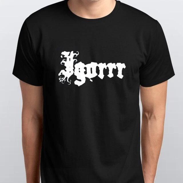 IGORRR nueva CAMISETA tallas S _ 4 XL colores Negro, Blanco
