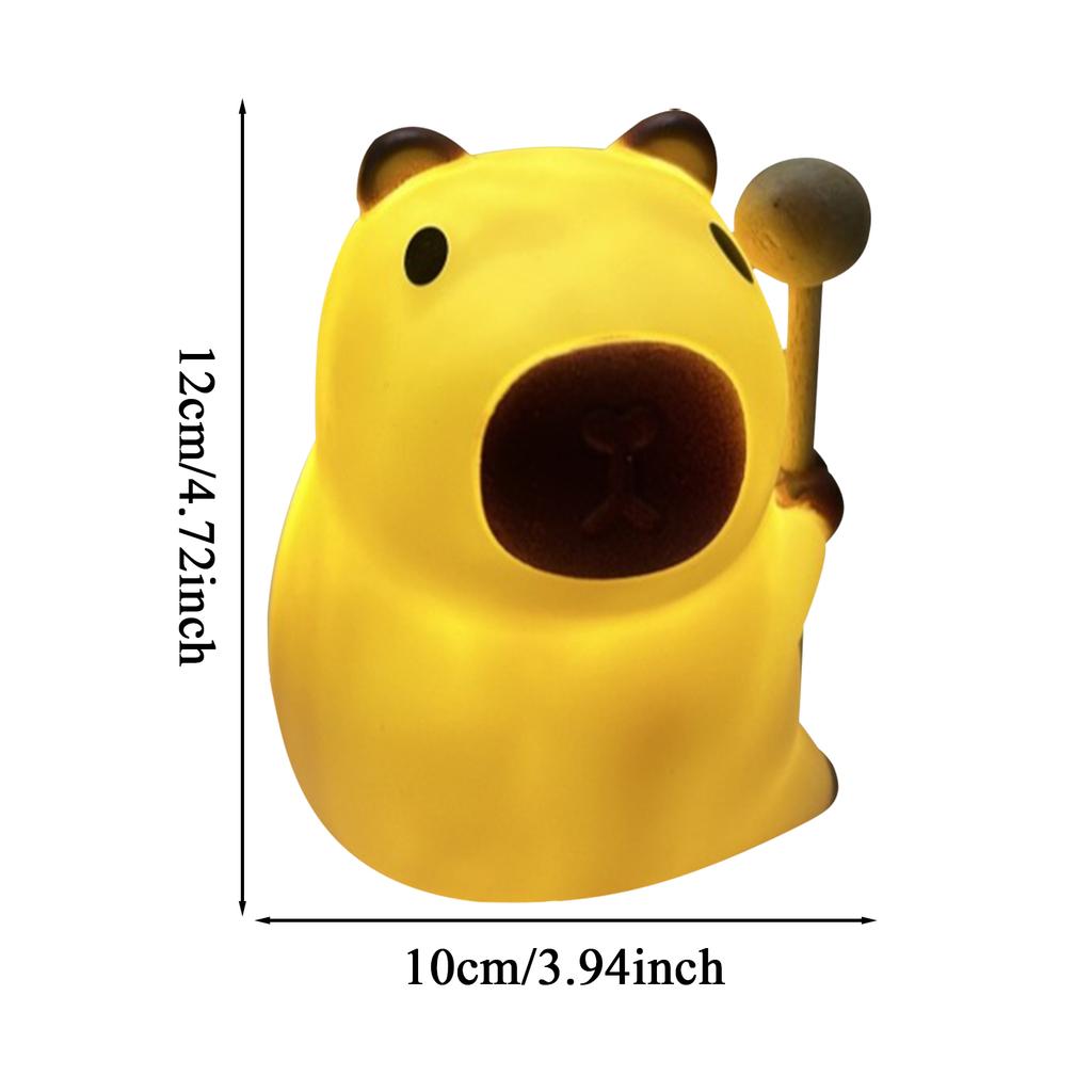 LED Nachtlichter Niedliche Panda Silikonlampe Batteriebetrieben Touch Nachtlampe Nachttischdeko 3 Modi Dimmbar Kinder Baby Nachtlicht