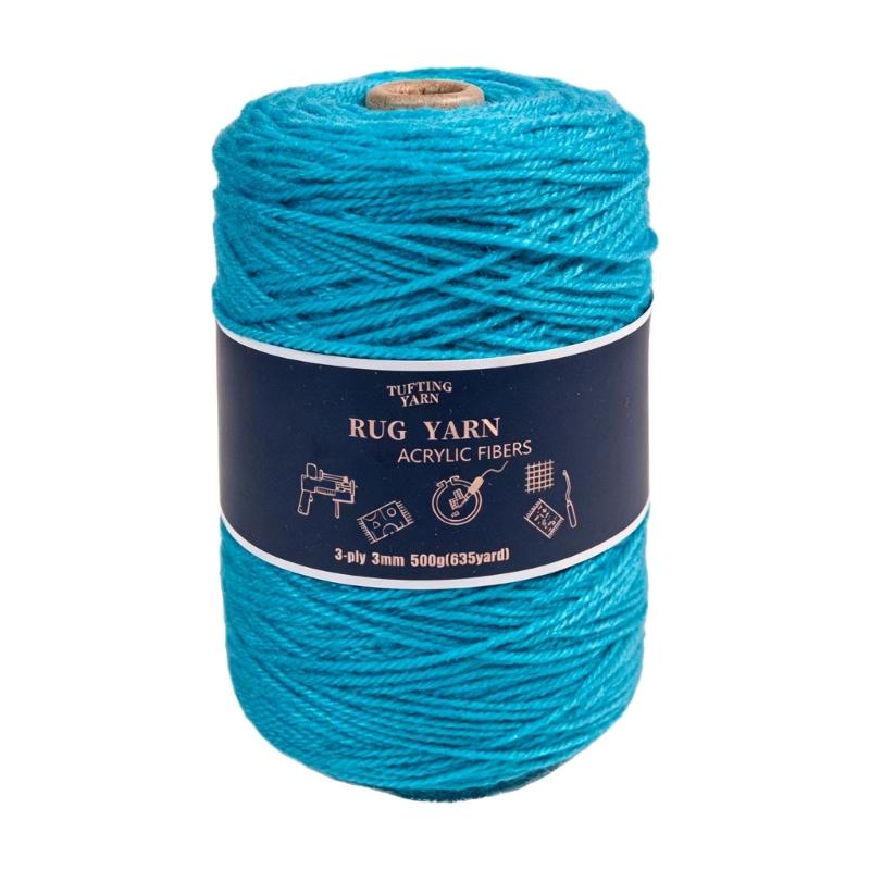 Long Time Use Tufting Yarn In Bright Color Great For Rugs And Decorative Textiles