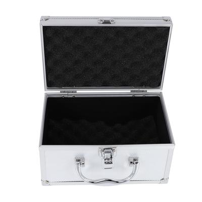 ABBY-Aluminum Alloy Tool Box Portable Safety Equipment Instrument Case Display Case Suitcase Hardware Tool Case 230X150x125mm