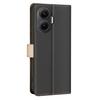 BINFEN COLOR BF33 For Xiaomi Poco F7 5G/Redmi Turbo 4 Pro 5G Leather Case Splicing Color RFID Blocking Wallet Stand Phone Cover