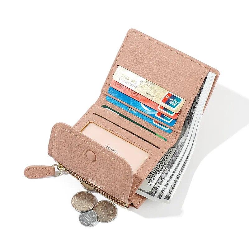 Small Pu Leather Women Wallet Mini Lady Coin Purse Pocket Female Wallet Girl Purse Brand Designer Wallet Purses For Women