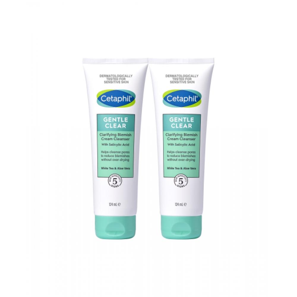 Cetaphil Gentle Clear Cleanser 124ml X 2 NONE