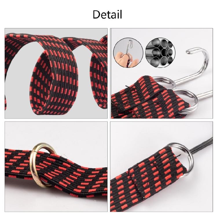 Universals Elastics Tie Down Rope Motorcycle Cargo Strap for Daily Casual Use
