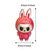 1 Piece Cute Surrounding Characters Gifts 3D Printing Trendy Play Labubu Ornament Cartoon Doll Desktop Decoration