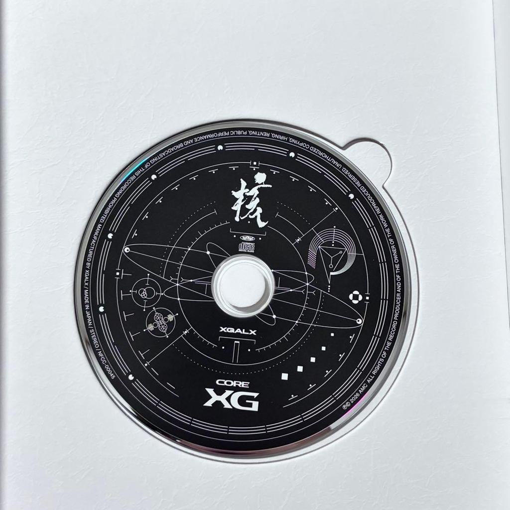 [USED] No ID trading card XG full album THE CORE XG ver.