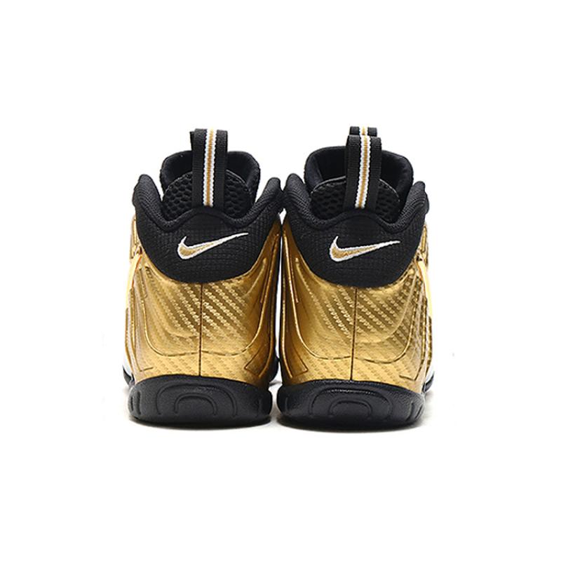 Nike Air Foamposite Pro Metallic Gold GS Sneakers 644792-701