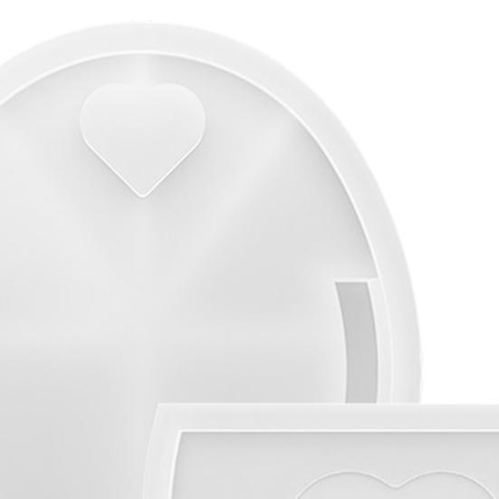 2Pcs Easter Bunny Mold DIY Rabbit Basket Silicone Casting Mold Easy Demolding Soap Mold 3D Easter Decoration