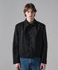 Fillchic Minimal Short Jacket (Black)