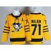 Pittsburgh Penguins NHL Hockey Jersey Tenue de Fan Coton Uniforme d'Équipe Homme Adulte